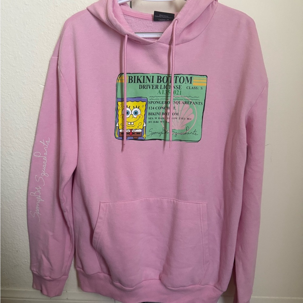 Nickelodeon Pink SpongeBob Hoodie